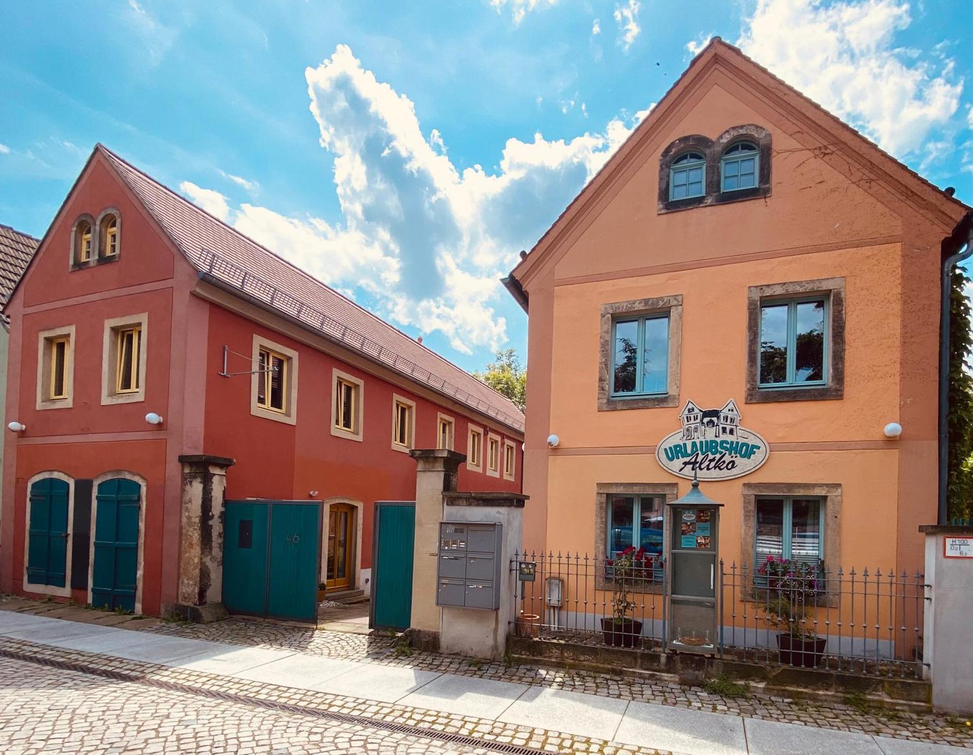 Urlaubshof Altkoe Leilighet Radebeul Eksteriør bilde